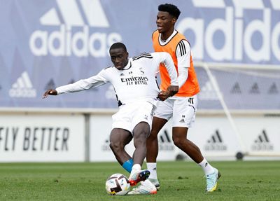 entrenamiento del real madrid