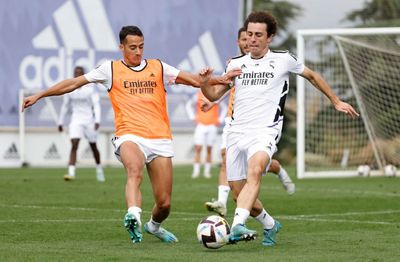 entrenamiento del real madrid