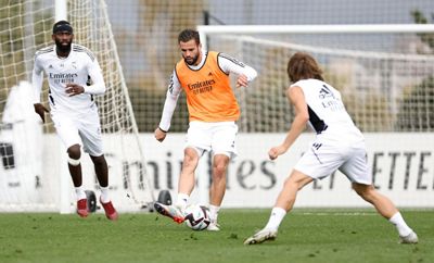 entrenamiento del real madrid