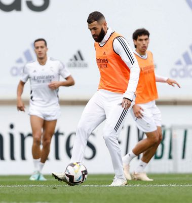 entrenamiento del real madrid