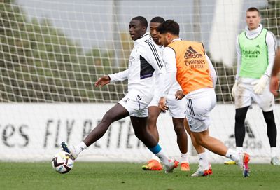 entrenamiento del real madrid