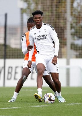 entrenamiento del real madrid