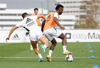 entrenamiento del real madrid