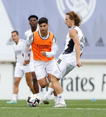 entrenamiento del real madrid