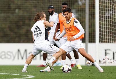 entrenamiento del real madrid