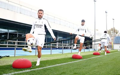 entrenamiento del real madrid