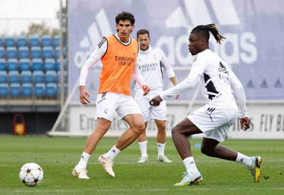 entrenamiento del real madrid