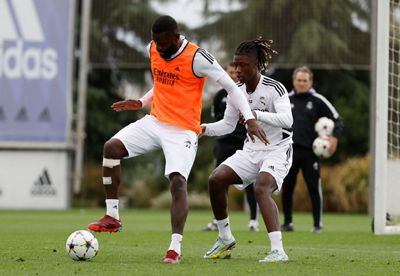 entrenamiento del real madrid