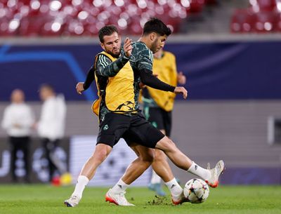 entrenamiento del real madrid en leipzig