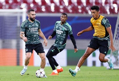 entrenamiento del real madrid en leipzig