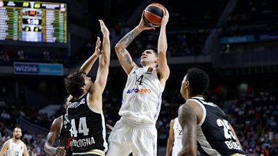 91-95: El Madrid pierde contra la Virtus de Bolonia