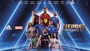 Ya está a la venta la colección de adidas y el Real Madrid inspirada en los Vengadores de Marvel