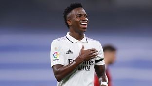 Vini Jr. tops Real Madrid's scoring charts