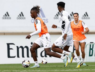 entrenamiento del real madrid