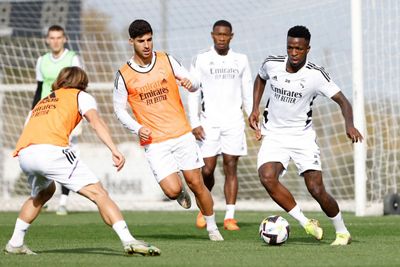 entrenamiento del real madrid