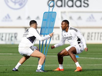 entrenamiento del real madrid