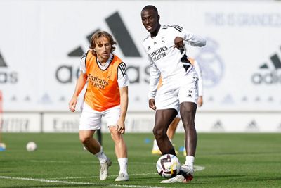 entrenamiento del real madrid