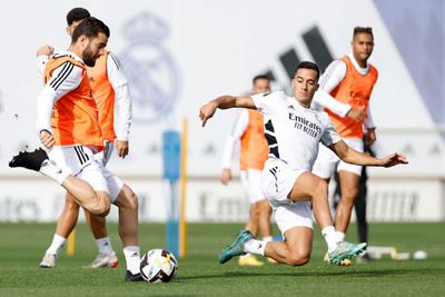 entrenamiento del real madrid