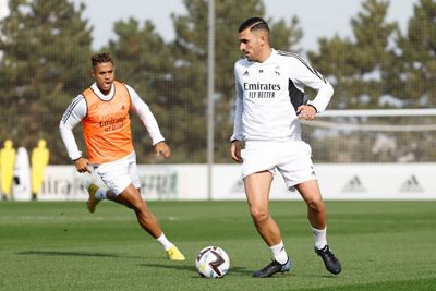 entrenamiento del real madrid