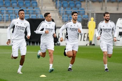 entrenamiento del real madrid