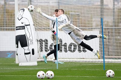 entrenamiento del real madrid
