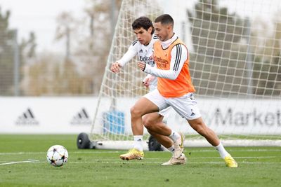 entrenamiento del real madrid