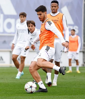 entrenamiento del real madrid