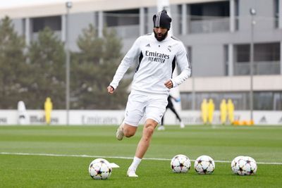 entrenamiento del real madrid
