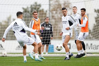 entrenamiento del real madrid