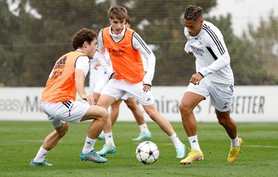 entrenamiento del real madrid