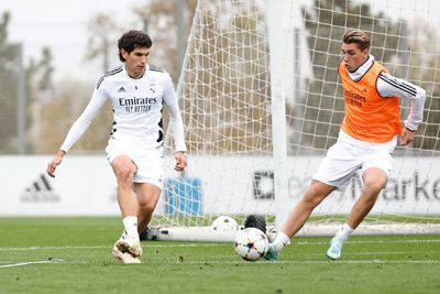 entrenamiento del real madrid