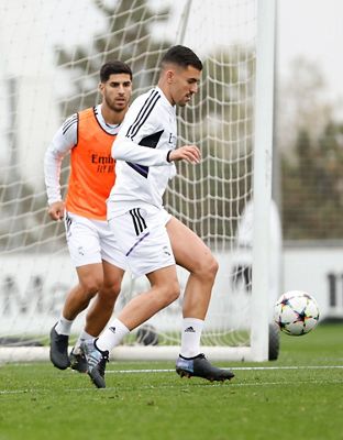 entrenamiento del real madrid