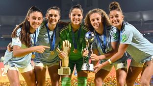 Cinco madridistas, campeonas del Mundial sub-17 con España