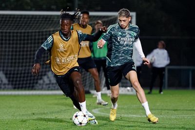 entrenamiento del real madrid