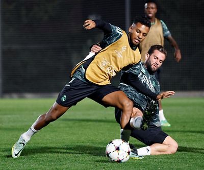 entrenamiento del real madrid