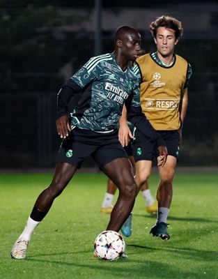 entrenamiento del real madrid