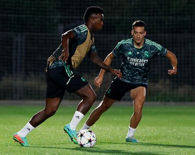 entrenamiento del real madrid