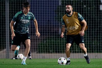 entrenamiento del real madrid