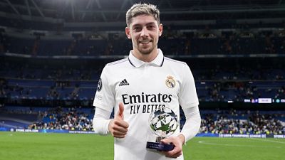 Valverde, MVP del partido: 'Mi objetivo es seguir marcando goles y ayudar al equipo”