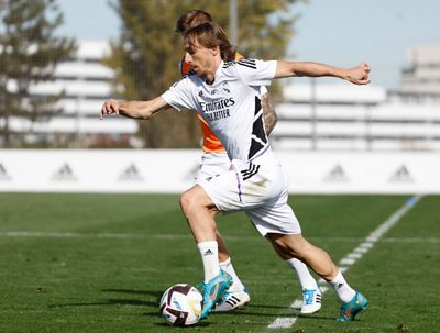entrenamiento del real madrid