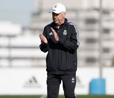 entrenamiento del real madrid