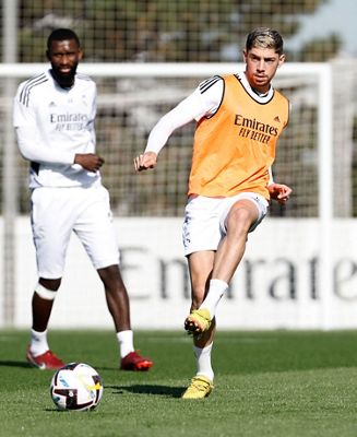 entrenamiento del real madrid