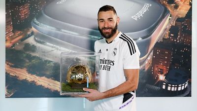 Benzema, Premio European Golden Boy 2022 al mejor jugador del año
