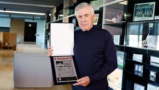 Ancelotti wins 2022 ‘Vittorio Pozzo’ European Golden Boy award for best coach
