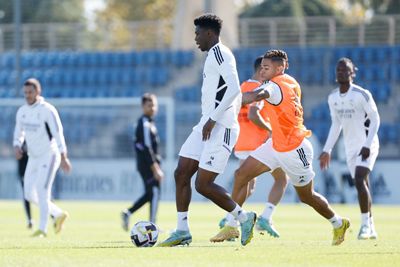 entrenamiento del real madrid