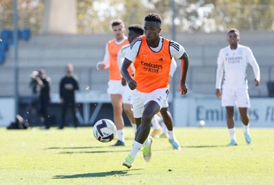 entrenamiento del real madrid
