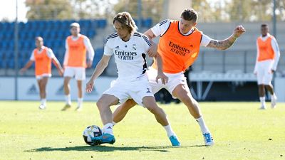 Real Madrid bereitet sich weiterhin auf das Spiel gegen Rayo Vallecano vor