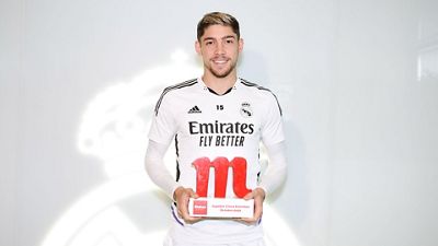 Valverde, Jugador Cinco Estrellas Mahou de octubre