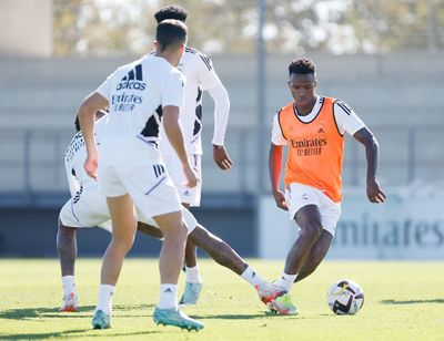 entrenamiento del real madrid