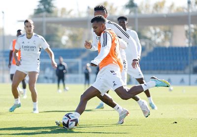 entrenamiento del real madrid